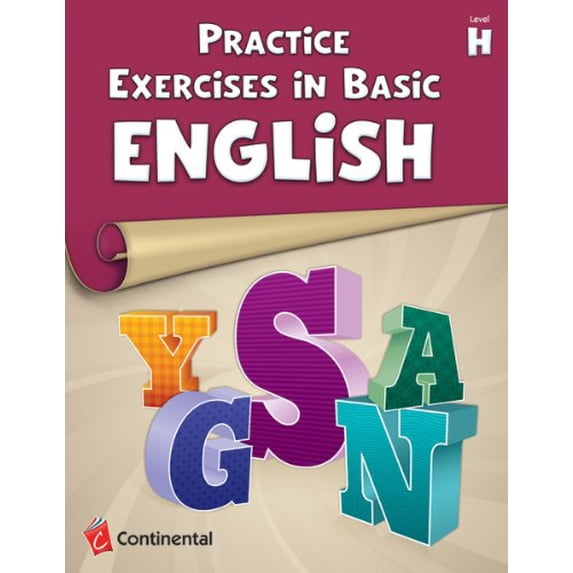 Pre-Owned Practice Exercises In Basic English: Level H (Grade 8) Paperback