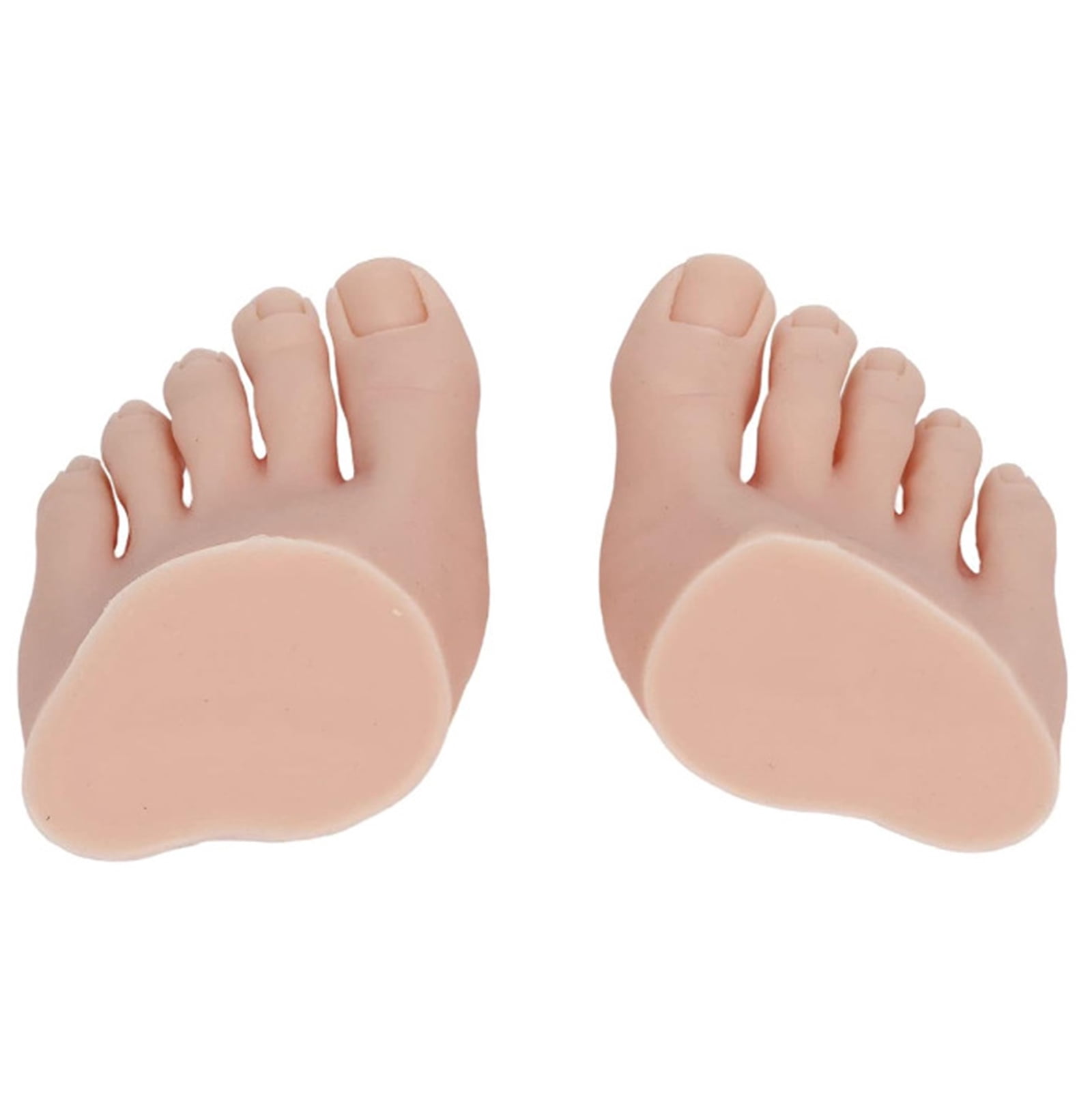 Practice Fake Foot Model with Half Foot Design Movable Soft Silicone ...
