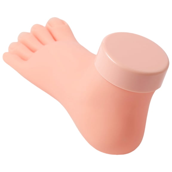 Practice False Foot Model Practice False Training Foot Model Silicone False Foot Tool Manicure Supplies for Nails