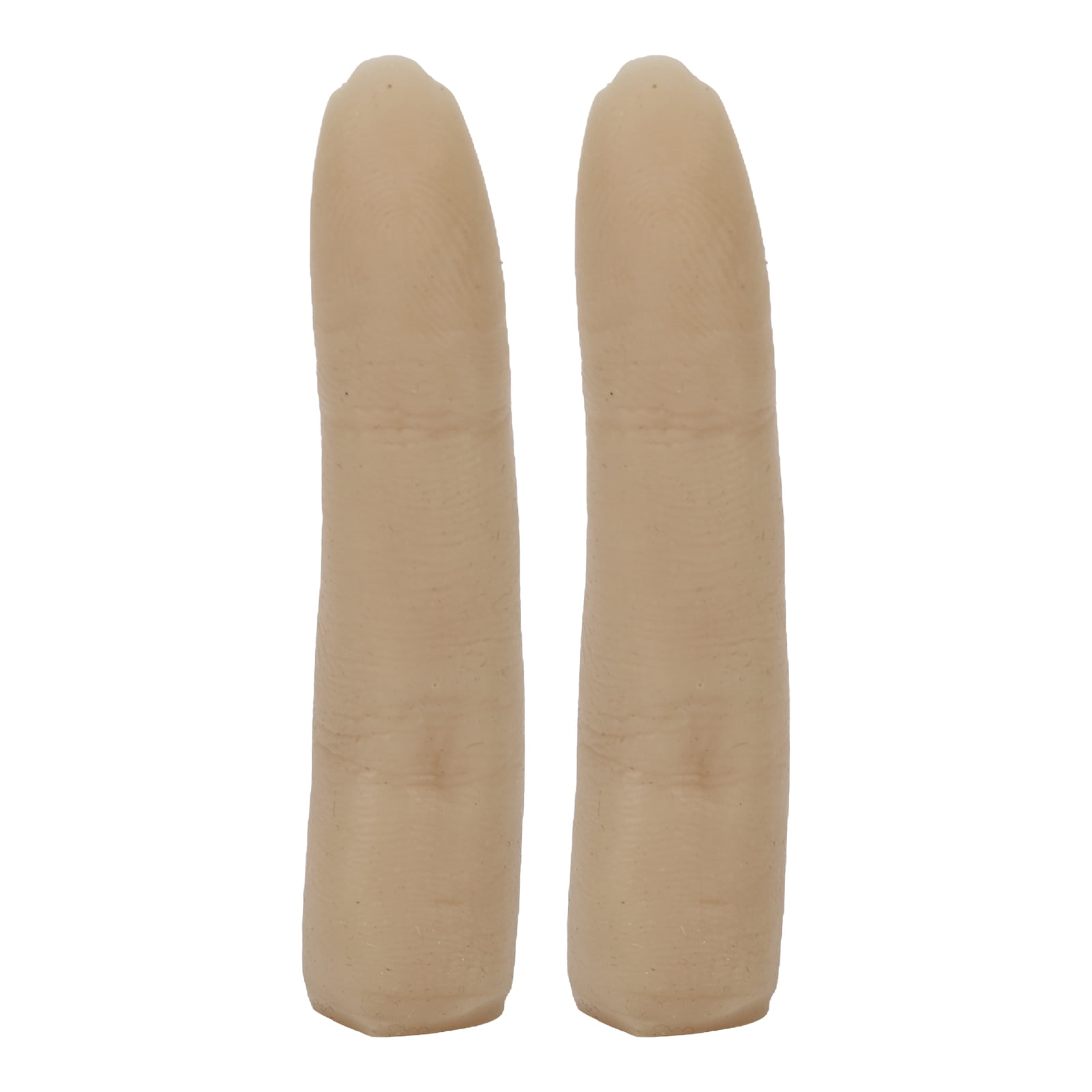 Practice Finger, Multi Functional Silicone Nail Training Finger Bendable For Practice Dark Color