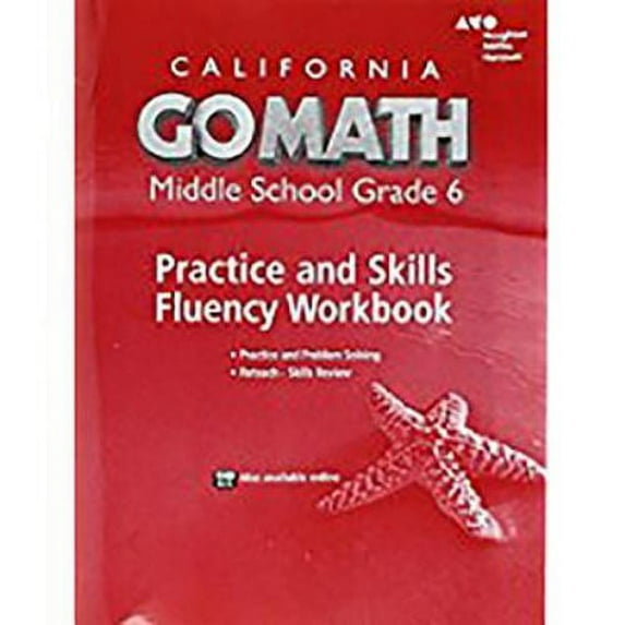 Pre-Owned Practice Fluency Workbook Grade 6 (Paperback) 0544470907 9780544470903
