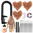 thumbnail image 1 of Practice Hand for Acrylic Nails - Flexible Fake Hand for Nail Practice - Realistic Movable Nail Practice Hand - Mannequin Hand For Nails For Beginners Nail Art, 1 of 13