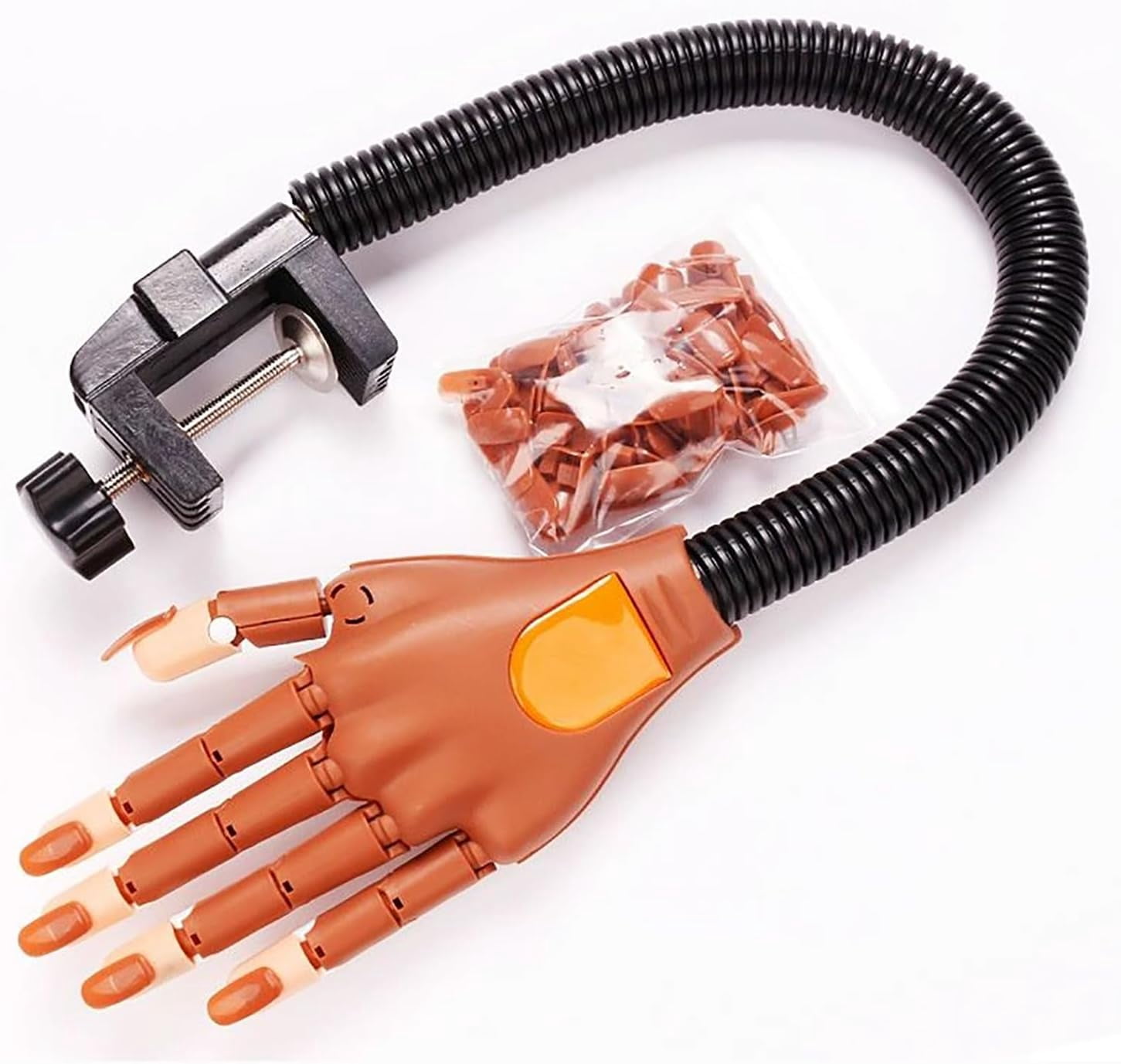 Practis Hand Kit Practice Hand for Acrylic Nails Kit, Flexible and Bendable Nail ...