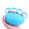 thumbnail image 1 of Practice Hand Grip Elderly Exercise Ball Hand Stress Ball Finger Grip Ball Finger Strength Trainer Hand Finger Exerciser BLUE, 1 of 6