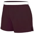 thumbnail image 1 of Practice Knit Cheerleading Shorts Brown Large Size - LARGE, 1 of 2