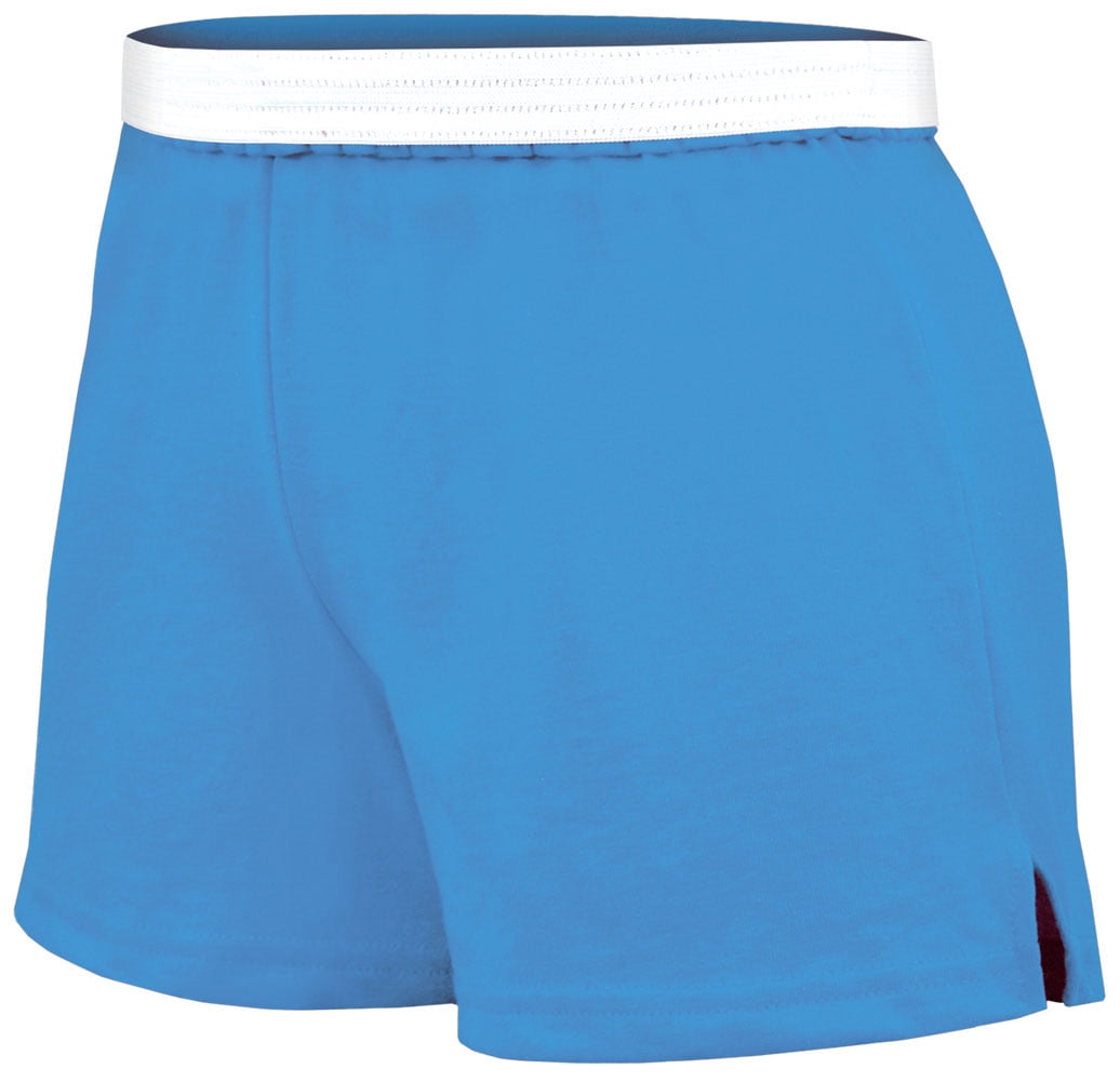 Practice Knit Cheerleading Shorts Columbia Blue X Small Size X SMALL