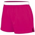 thumbnail image 1 of Practice Knit Cheerleading Shorts Fuchsia Small Size - SMALL, 1 of 2
