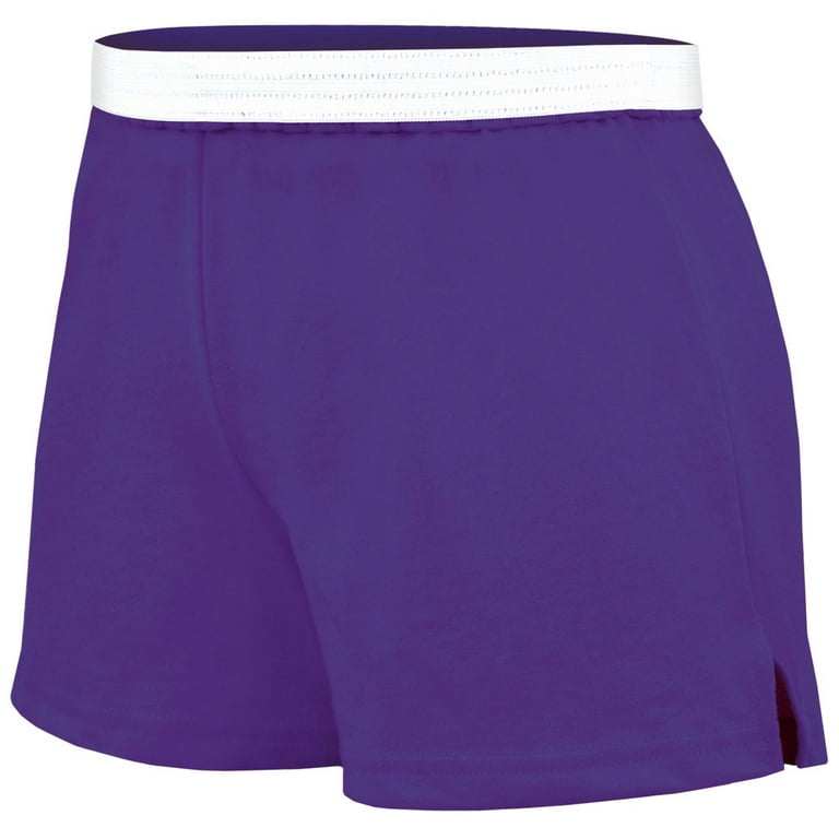 Practice Knit Cheerleading Shorts Purple X Small