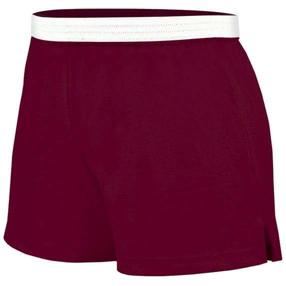 Practice Knit Short Maroon X-Large