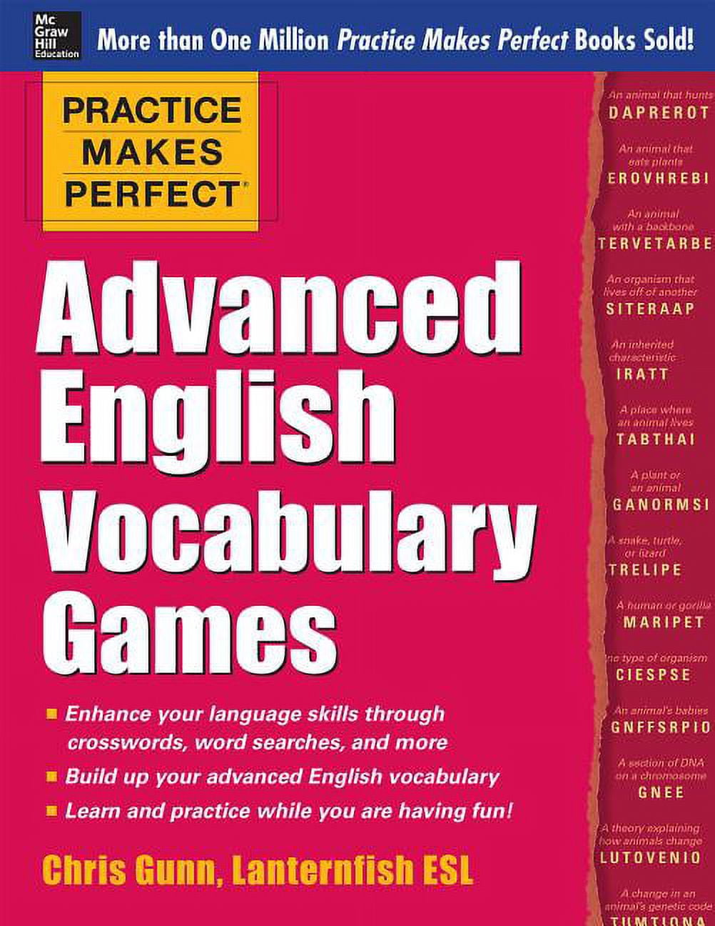 Practice Makes Perfect Advanced English Vocabulary Games (Paperback) -  Walmart.com