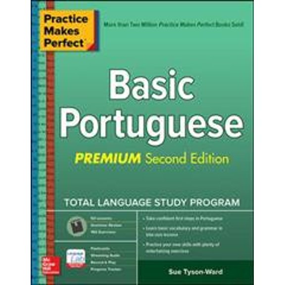 Pre-Owned Practice Makes Perfect: Basic Portuguese, Premium Second Edition, (Paperback)