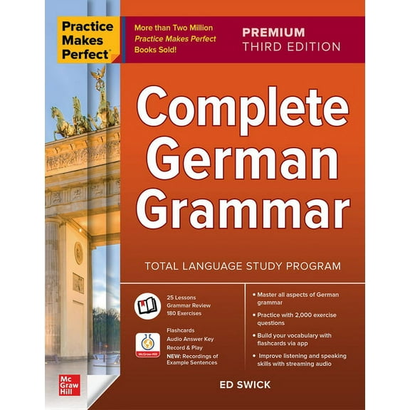 Practice Makes Perfect: Complete German Grammar, Premium Third Edition, (Paperback)