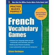 Pre-Owned Practice Makes Perfect French Vocabulary Games (Practice Makes Perfect Series) Paperback