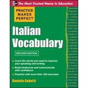 Practice Makes Perfect Italian Vocabulary, Paperback
