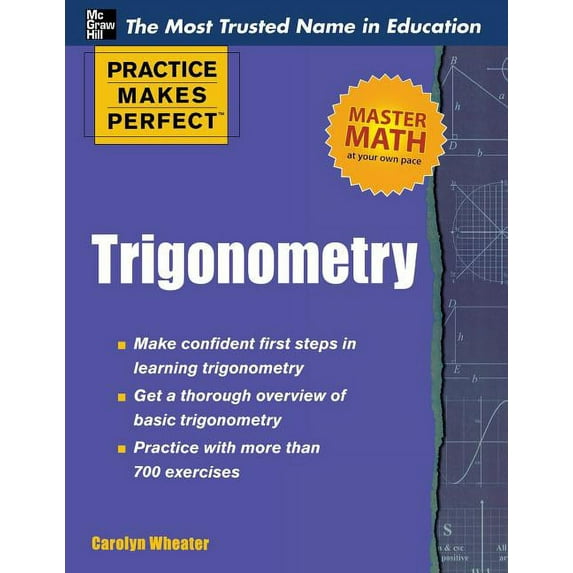 Practice Makes Perfect: Practice Makes Perfect Trigonometry (Other)