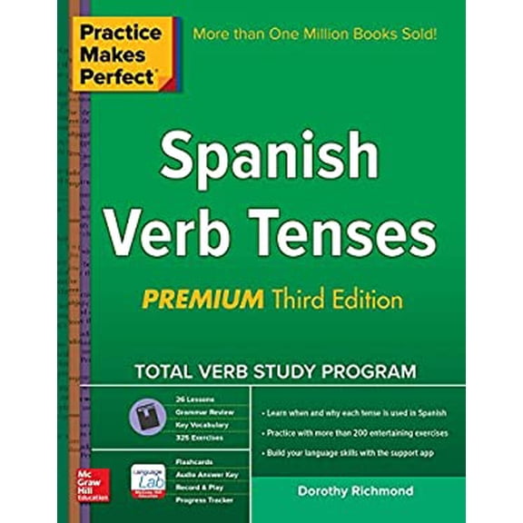 Pre-Owned Practice Makes Perfect Spanish Verb Tenses (Paperback) 0071841857 9780071841856