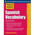 thumbnail image 1 of Pre-Owned Practice Makes Perfect Spanish Vocabulary, 2nd Edition: With 240 Exercises + Free Flashcard App Paperback, 1 of 1