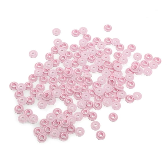 WEAVILUX 150 Pieces Press Button Resin Snap Fasteners for Crafting Sewing Accessories and Projects