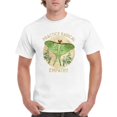 thumbnail image 1 of Practice Radical Empathy Luna Moth Feminist Themed Unisex T-Shirt up to 5XL, 1 of 3