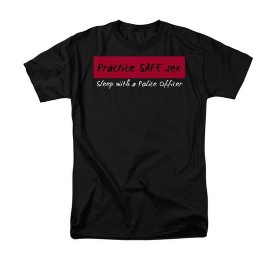 Practice Safe Sex Officially Licensed Adult T Shirt