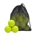 thumbnail image 1 of Practice Tennis Balls 20 Pack 2.5 Inch Yellow Bulk Tennis Balls for Tennis Practice and Tennis Training with Carry Mesh Bag, 1 of 7