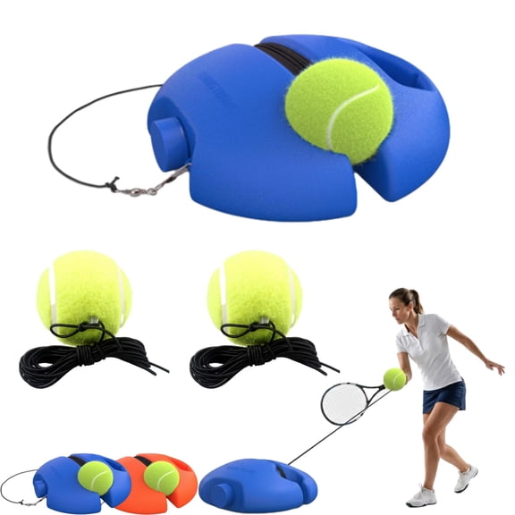 Practice Tennis, Tennis Ball with String Attached, Self Tennis Practice for Beginners