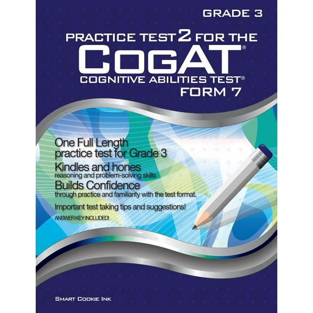 Practice test 2 for the cogat form 7 grade 3 level 9 cogat
