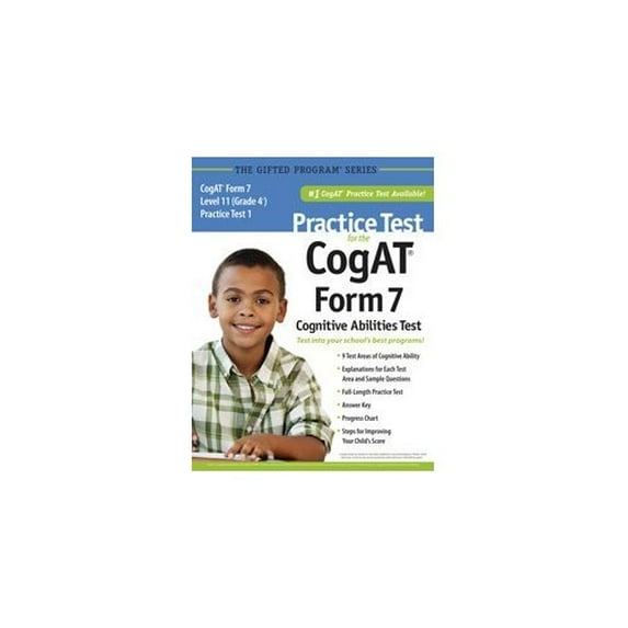 Pre-Owned Practice Test for the CogAT® Form 7 Level 11 (Grade 4*) Practice Test 1
