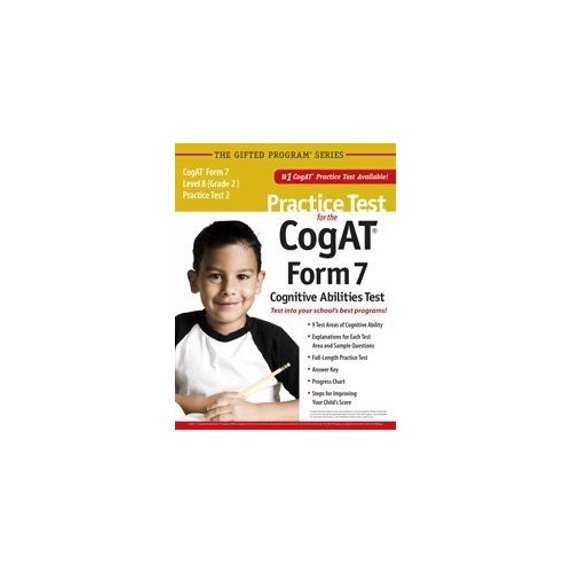 Pre-Owned Practice Test for the CogAT?Form 7 Level 8 (Grade 2*) Practice Test 2 by Mercer Publishing (2011) Paperback Paperback