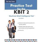 Practice Test for the KBIT 2 (Paperback)