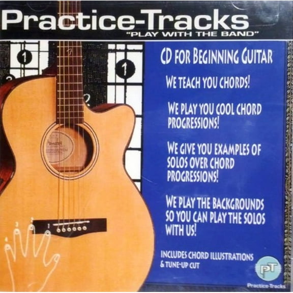 Practice-Tracks CD For Beginning Guitar By Practice-Tracks Composer On Audio CD Album