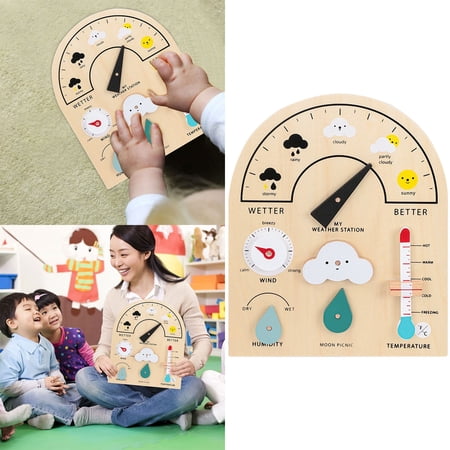 Practice Of Weather Knowledge On 0.7 Learning Observation Platform Of Children's Wooden Weatherstation And Cognition Of Scientific Exploration Tools For Early Education