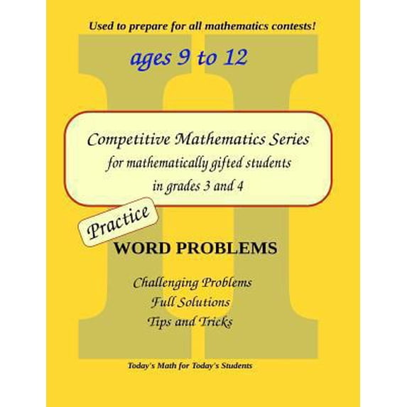 Pre-Owned Practice Word Problems: Level 2 (ages 9 to 11) (Paperback) 0615843255 9780615843254