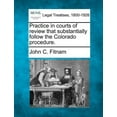 thumbnail image 1 of Practice in Courts of Review That Substantially Follow the Colorado Procedure. (Paperback), 1 of 1