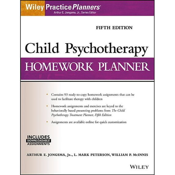 PracticePlanners: Child Psychotherapy Homework Planner (Paperback)