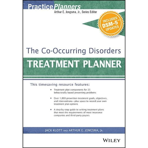 PracticePlanners The Co-Occurring Disorders Treatment Planner, with Dsm-5 Updates, (Paperback)