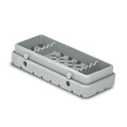 Practicon Cool Cassette 2, Size 5 Instrument Tray, Gray