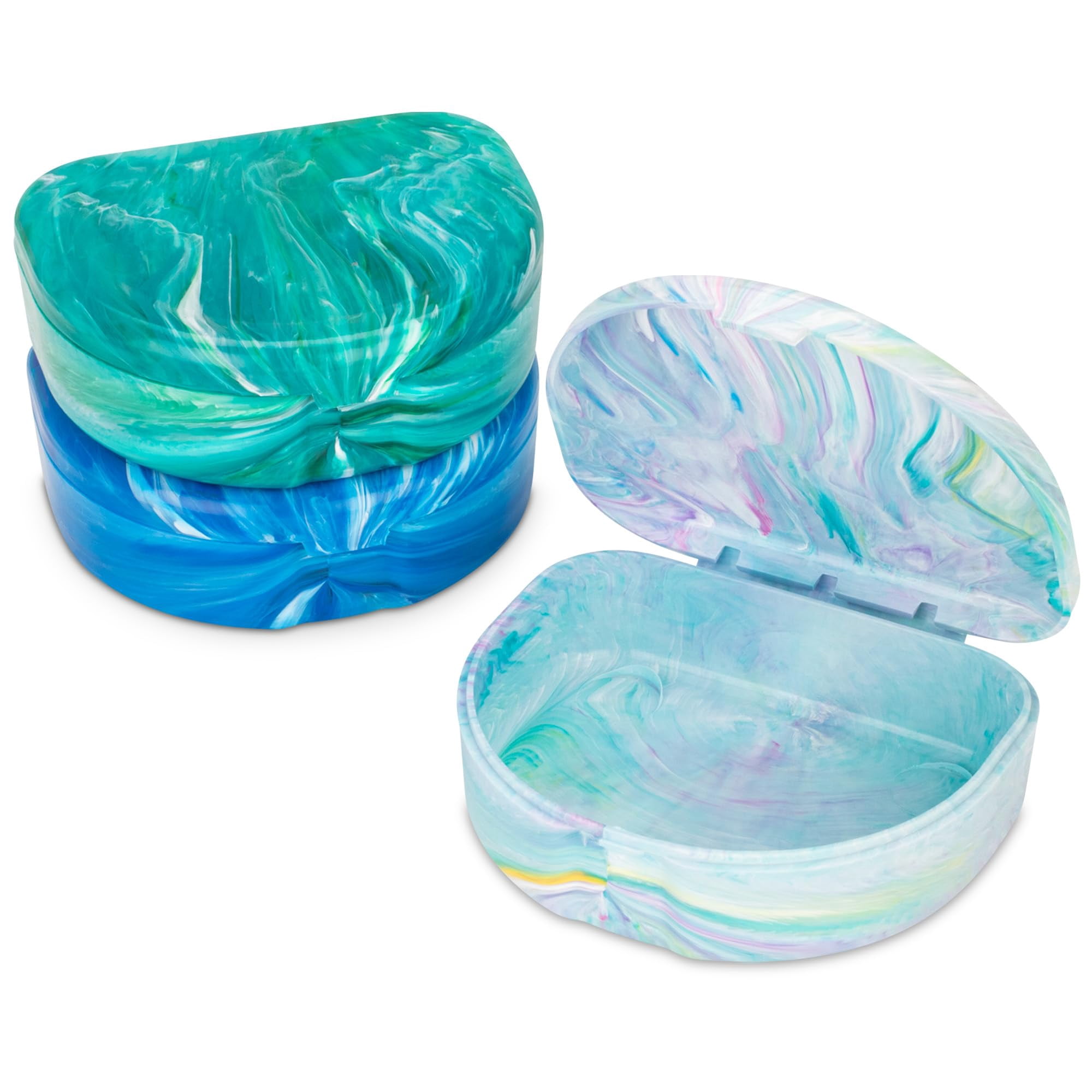 Practicon Marble Retainer Cases, TSF6 Orthodontic Aligner Case, Mouth ...