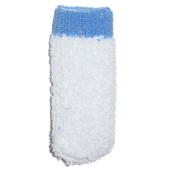 Practicon Tenders Pre-Toothbrush, 144 Individually Wrapped Pre-Toothbrushes, Blue Trim Bulk Pack