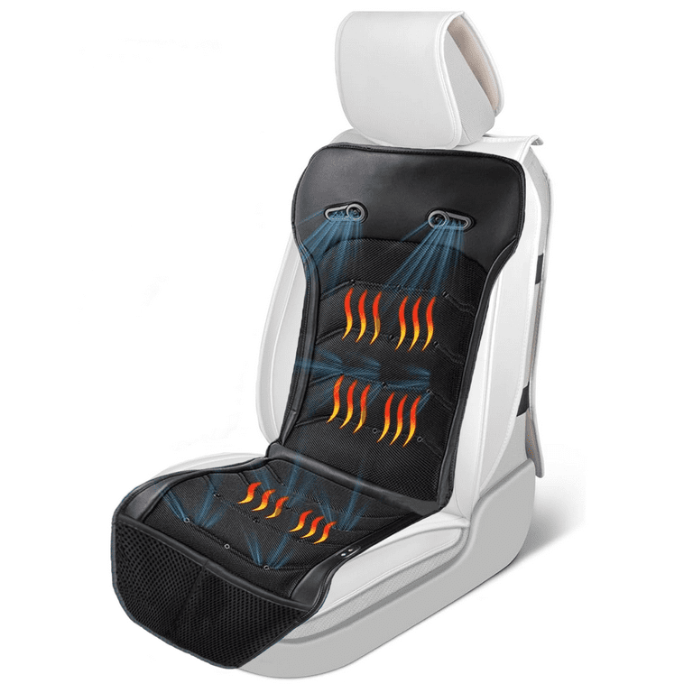 Cooling Seat Cushion Practisol Black In Cooling Car Seat Cover