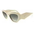 thumbnail image 1 of Prada 0PR 07YS 142130 White Cat Eye Sunglasses for womens, 1 of 3