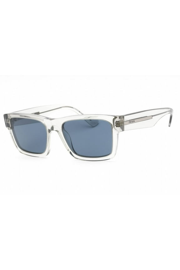 Blue Rectangular Men's Sunglasses PR 25ZS U430A9 56