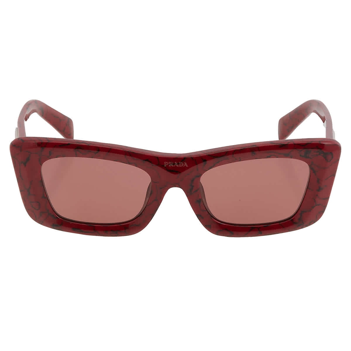 Prada Dark Violet Cat Eye Ladies Sunglasses PR 13ZSF 15D08S 52