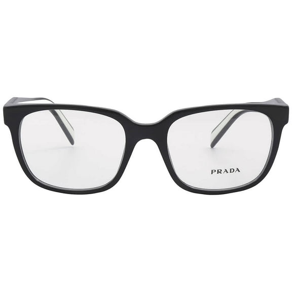 Prada Demo Rectangular Ladies Eyeglasses PR 17ZV 1AB1O1 52