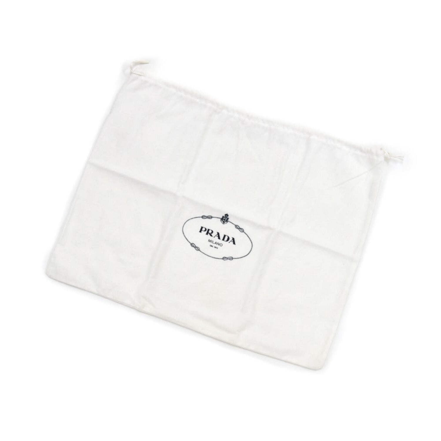 Prada dust bag Prada Milano Two White Dust Bag Small 14.5 main image 3