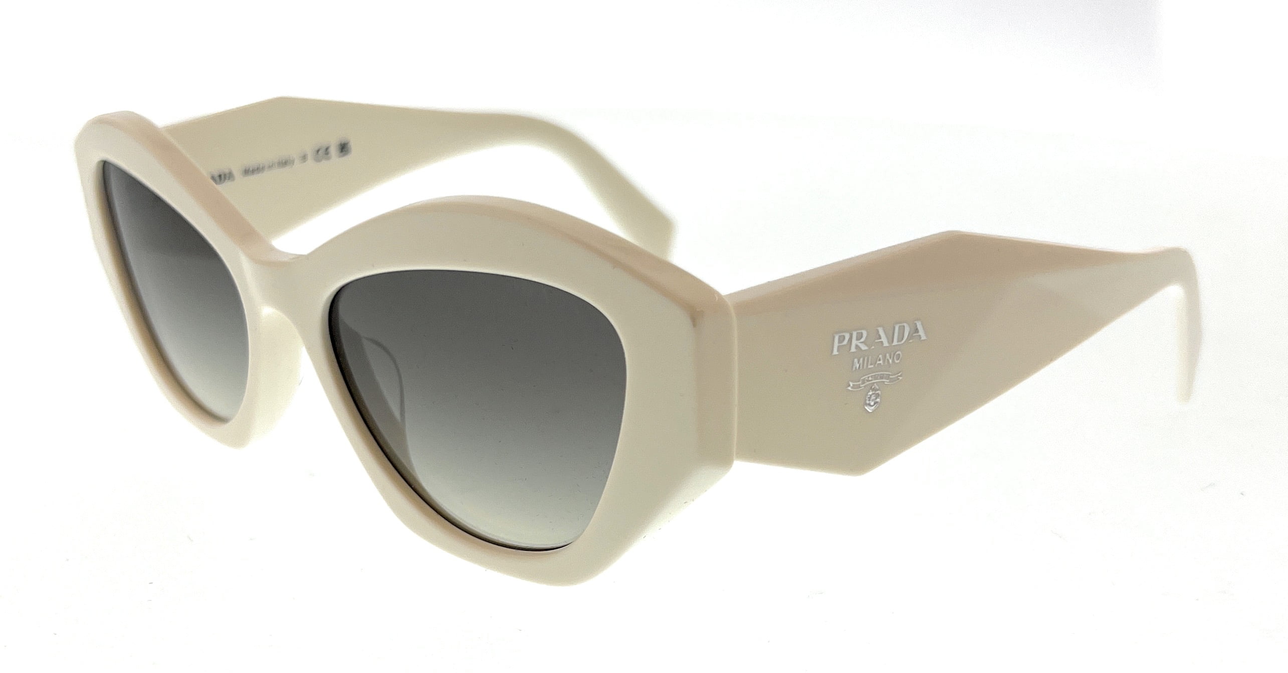 PRADA Grey Gradient Cat Eye Ladies Sunglasses PR 07YSF 142130 55