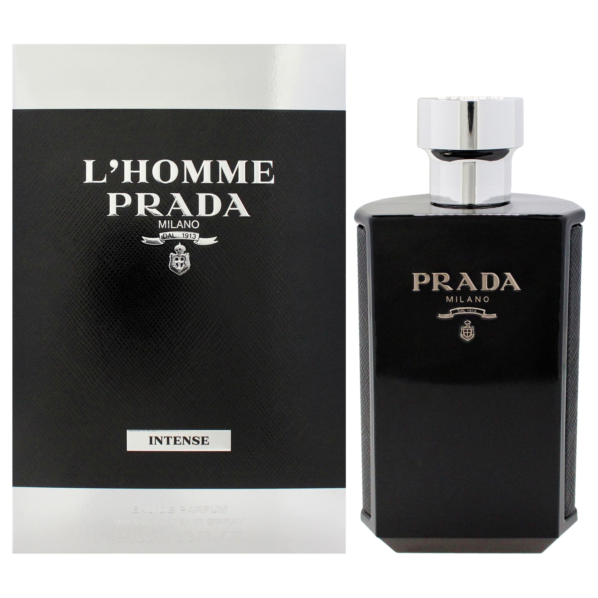 PRADA L'Homme Prada Intense 2個 (1個訳あり) Prada L'homme Intense Eau De Parfum Spray for Men, Dynamic