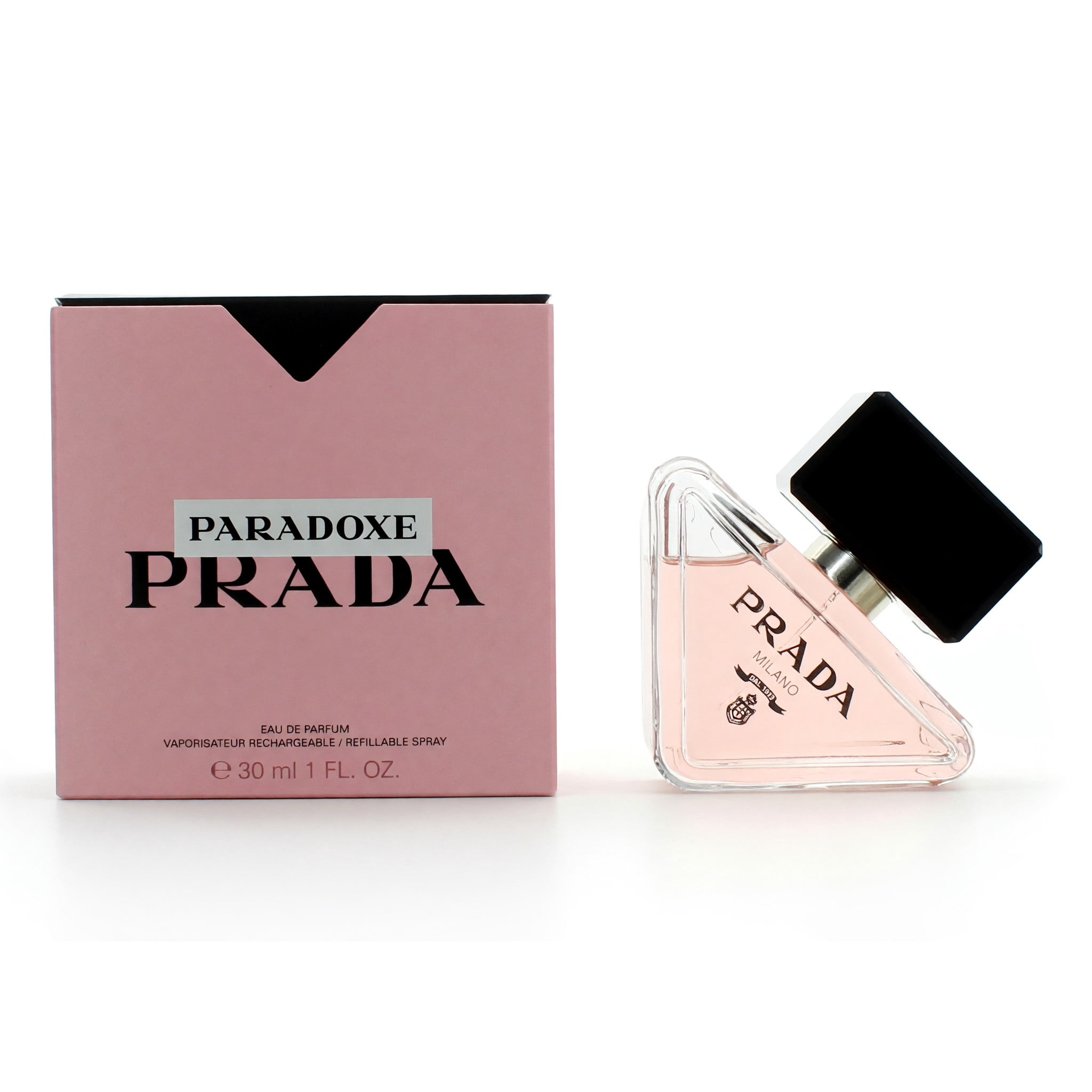 Prada Paradoxe Eau de Parfum Spray for Women, 1 oz, Floral Amber