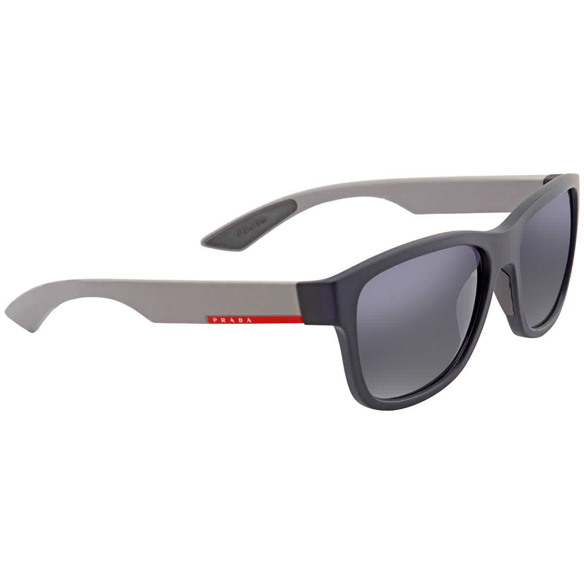 Prada Light Grey Gradient Blue Square Men s Sunglasses PR PS03QS