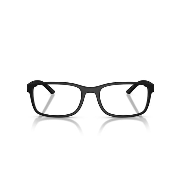 Prada Linea Rossa Men's 0Ps 06Rv Rectangular Matte Black Eyeglasses Black
